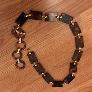 Vintage Yves Saint Laurent Lucite Belt